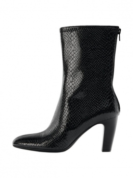 Ботинки женские кожаные для осени ZARA 8cm11103510-38