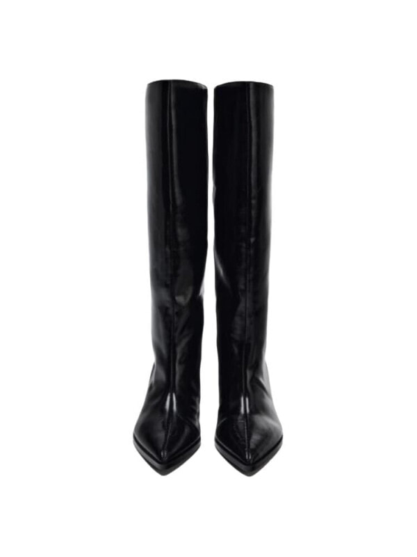 ZARA Knee high Boots 5cm Women's Black13016410