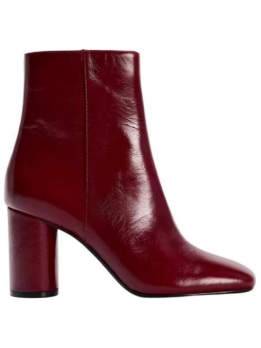 ZARA Ankle Boots 7.5cm Women's Red13130410