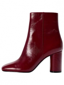 ZARA Ankle Boots 7.5cm Women's Red13130410