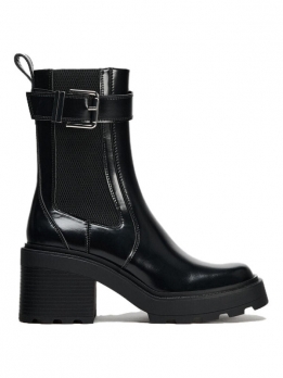 ZARA Short Chelsea Boots 7.5cm Women's Black12112410-35