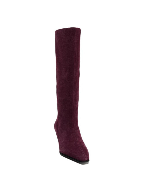 ZARA Knee high Boots 5cm Women's Burgundy11007510022