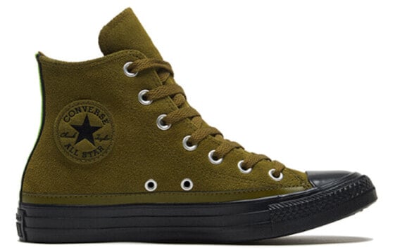 Кеды Converse Chuck Taylor All Star Canvas Shoes Unisex High-Top Olive Green 168705C