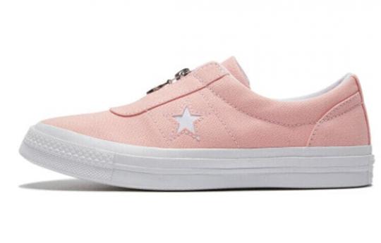 Кеды Converse One Star Series Canvas Shoes Women's Low-Top Pink White 564204C