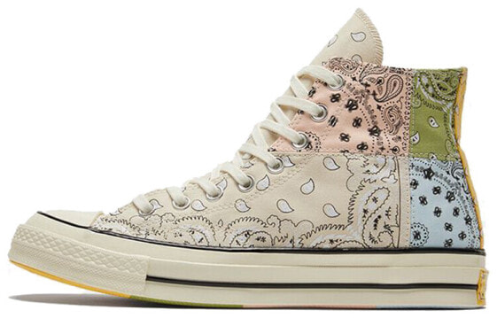 Кеды Converse Chuck Taylor All Star 70 Hi Offspring Paisley Beige 169881C