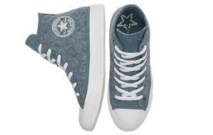 Кеды Converse Chuck Taylor All Star Canvas Shoes Unisex High-Top Blue Gray 169419C