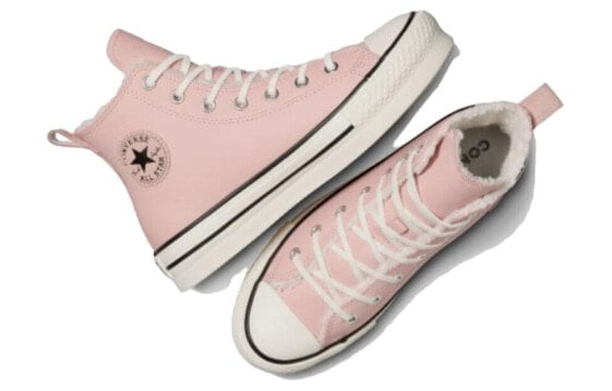 Кеды Chuck Taylor All Star Converse Lift Platform High GS 'Sherpa - Pink Sage' A06796C