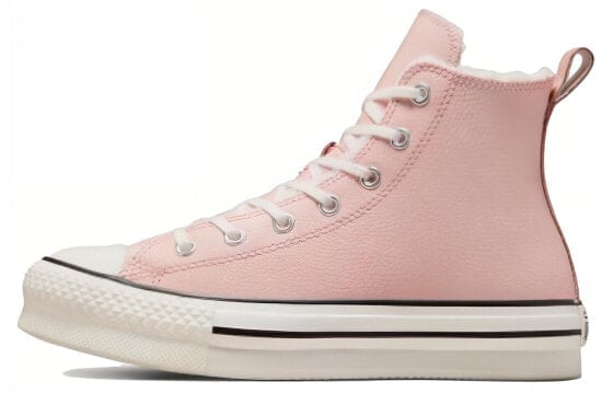 Кеды Chuck Taylor All Star Converse Lift Platform High GS 'Sherpa - Pink Sage' A06796C