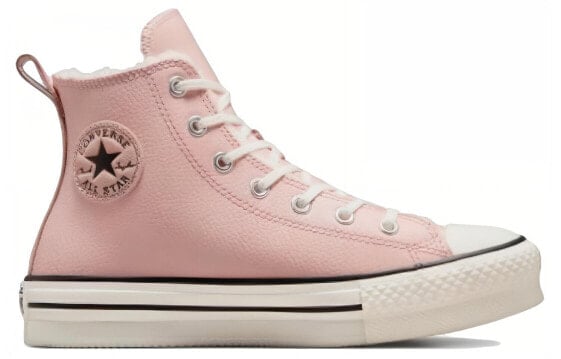 Кеды Chuck Taylor All Star Converse Lift Platform High GS 'Sherpa - Pink Sage' A06796C
