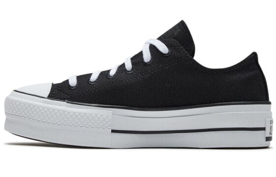 Кеды Converse All Star Lift Canvas Shoes Women's Low-Top Black White 566231C