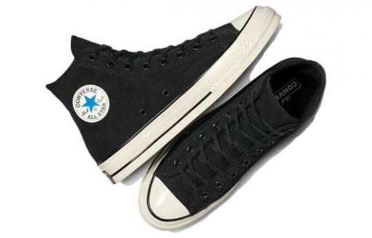 Кеды Chuck 70 Converse Suede High 'Black Egret' A05599C