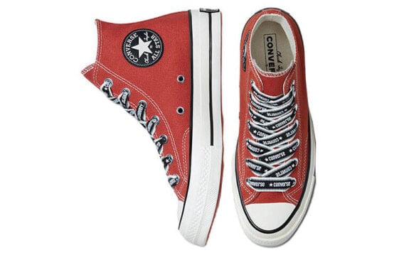 Кеды Converse Chuck Taylor All Star Canvas Shoes Unisex High-Top Orange Black A01803C