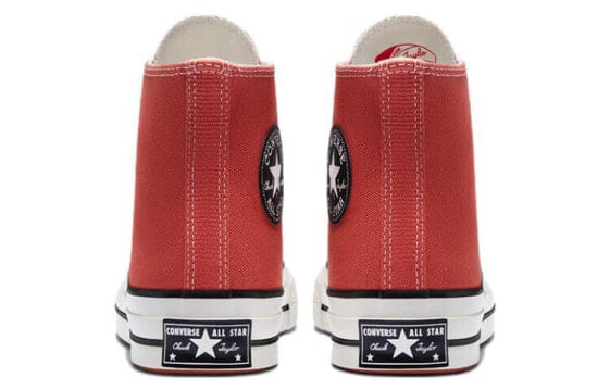 Кеды Converse Chuck Taylor All Star Canvas Shoes Unisex High-Top Orange Black A01803C