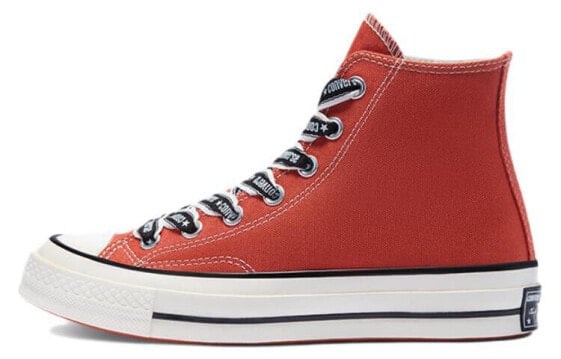 Кеды Converse Chuck Taylor All Star Canvas Shoes Unisex High-Top Orange Black A01803C