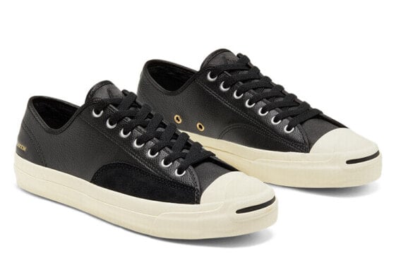 Кеды Converse Jack Purcell Canvas Shoes Unisex Low-Top Black/Beige 167277C