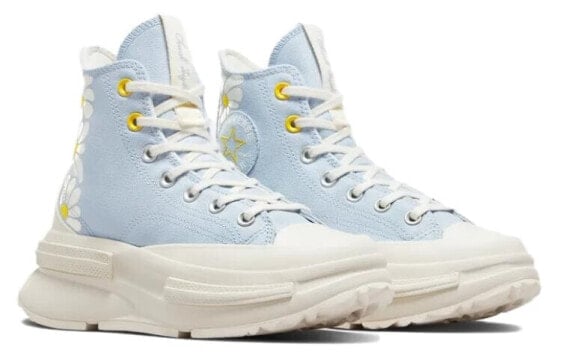 Кеды Converse Run Star Legacy Canvas Shoes Unisex High-Top Blue/Yellow A08111C