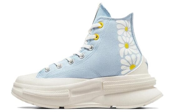 Кеды Converse Run Star Legacy Canvas Shoes Unisex High-Top Blue/Yellow A08111C