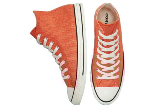 Кеды Converse Canvas Shoes Unisex High-Top Orange 168289F