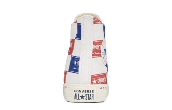Кеды Converse Chuck Taylor All Star Canvas Shoes Unisex High-Top Red Blue/White 166500C