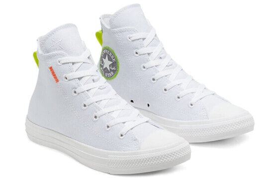 Кеды Chuck Taylor All Star Converse Renew High 'White Lemon Venom' 168594C