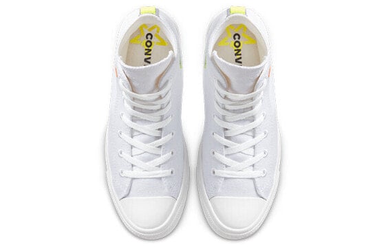Кеды Chuck Taylor All Star Converse Renew High 'White Lemon Venom' 168594C
