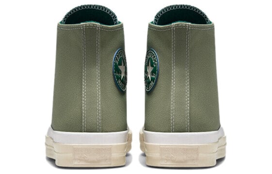 Кеды Converse 1970s Canvas Shoes Unisex High-Top Green White A00726C
