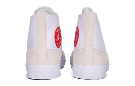 Кеды Converse All Star Canvas Shoes Unisex High-Top Pink White 168898C