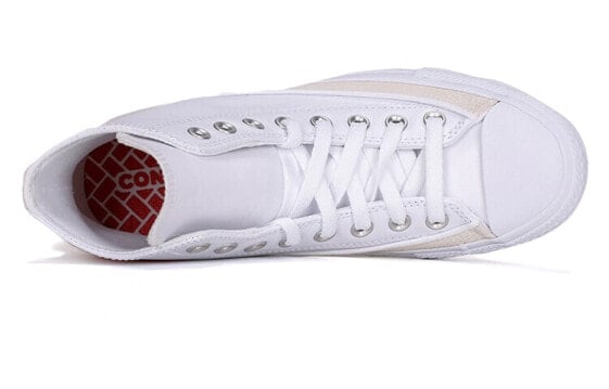 Кеды Converse All Star Canvas Shoes Unisex High-Top Pink White 168898C