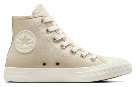 Кеды Converse Chuck Taylor All Star Canvas Shoes Women's High-Top Brown White A10144C