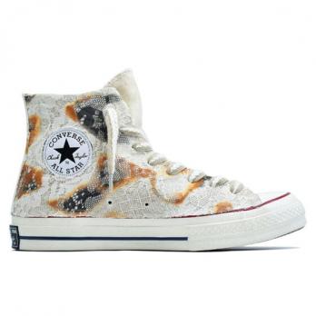 Кеды Converse Chuck Taylor All Star Canvas Shoes Unisex High-Top Beige Yellow/Black 162053C