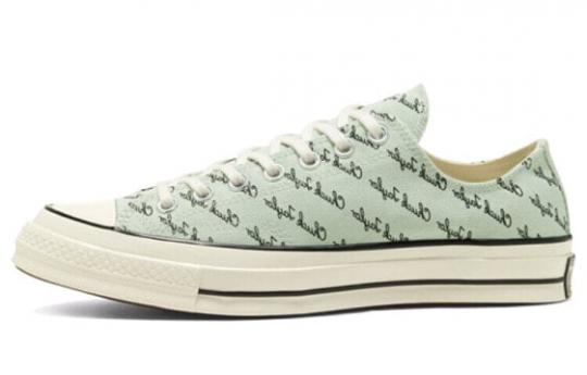 Кеды Chuck 70 Converse Low 'Scripted Signature Print - Green Oxide' 167699C