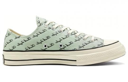 Кеды Chuck 70 Converse Low 'Scripted Signature Print - Green Oxide' 167699C