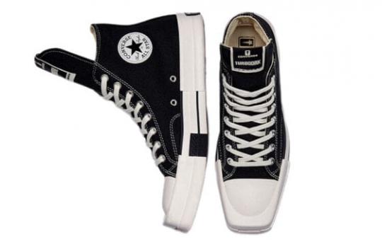 Кеды Converse Turbodrk Chuck Taylor All Star 70 Hi Rick Owens Drkshdw Black 172344C