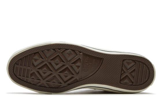 Кеды Converse Chuck Taylor All Star Canvas Shoes Women's High-Top Brown White 566563C