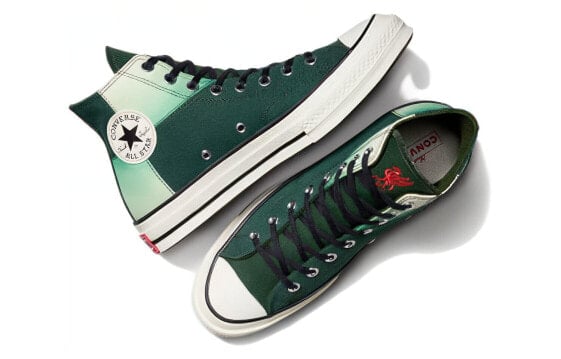 Кеды Chuck 70 Liverpool F.C. X Converse High 'The Next Generation - Kombu Green' A07259C