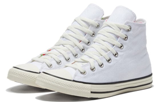 Кеды Converse Chuck Taylor All Star Canvas Shoes Unisex High-Top White Beige 168240C