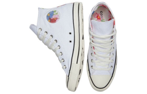 Кеды Converse Chuck Taylor All Star Canvas Shoes Unisex High-Top White Beige 168240C