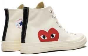 Кеды Chuck 70 Comme Des Garçons Play X Converse High 'Milk' 2015 150205C