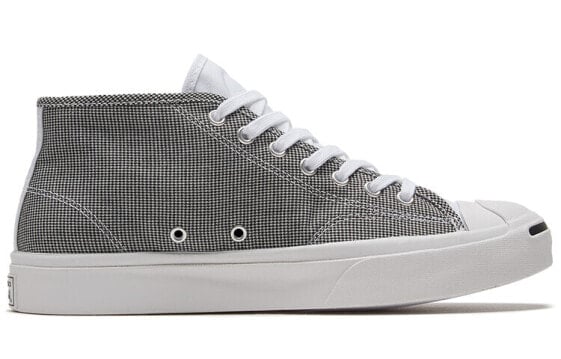 Кеды Converse Jack Purcell Canvas Shoes Unisex Mid-Top Gray White 168974C