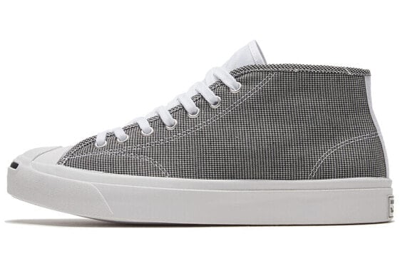 Кеды Converse Jack Purcell Canvas Shoes Unisex Mid-Top Gray White 168974C