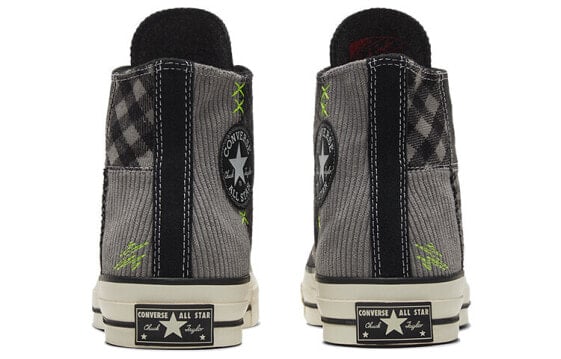 Кеды Converse Chuck Taylor All Star Canvas Shoes Unisex High-Top Gray Black 170616C