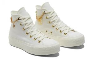 Кеды Converse Chuck Taylor All Star Platform Gold Chain Thriftshop Yellow Women's A04453C