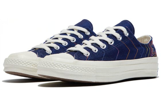 Кеды Converse Chuck 70 Canvas Shoes Women's Low-Top Dark Blue 164967C