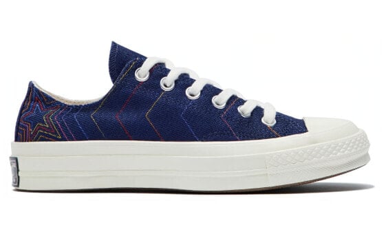 Кеды Converse Chuck 70 Canvas Shoes Women's Low-Top Dark Blue 164967C