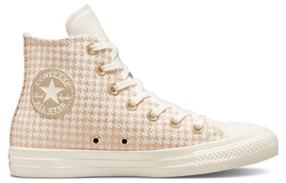 Кеды Converse Chuck Taylor All Star Canvas Shoes Unisex High-Top Pink White A04278C
