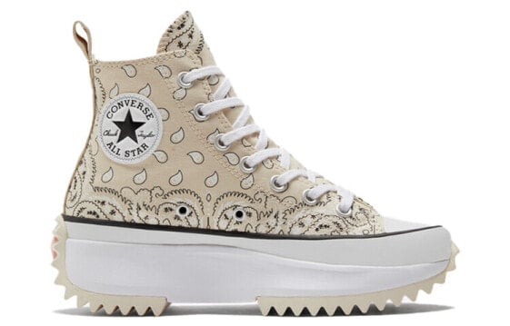 Кеды Converse Run Star Hike Hi Paisley Beige Women's 171941C