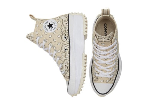 Кеды Converse Run Star Hike Hi Paisley Beige Women's 171941C