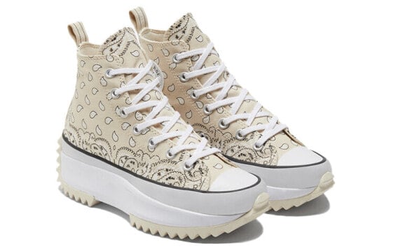 Кеды Converse Run Star Hike Hi Paisley Beige Women's 171941C
