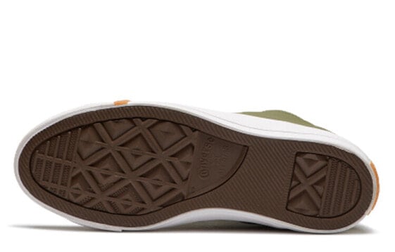 Кеды Converse Chuck Taylor All Star Canvas Shoes Unisex High-Top Green White 166126C