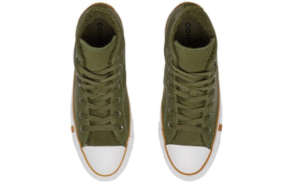 Кеды Converse Chuck Taylor All Star Canvas Shoes Unisex High-Top Green White 166126C
